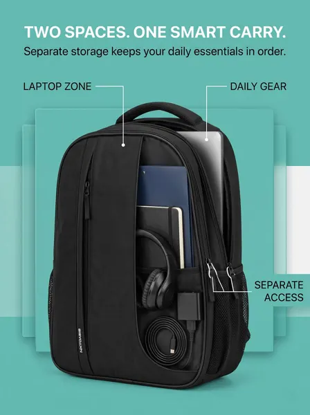 Nxtoasis Smart Carry Business Backpack — Midnight