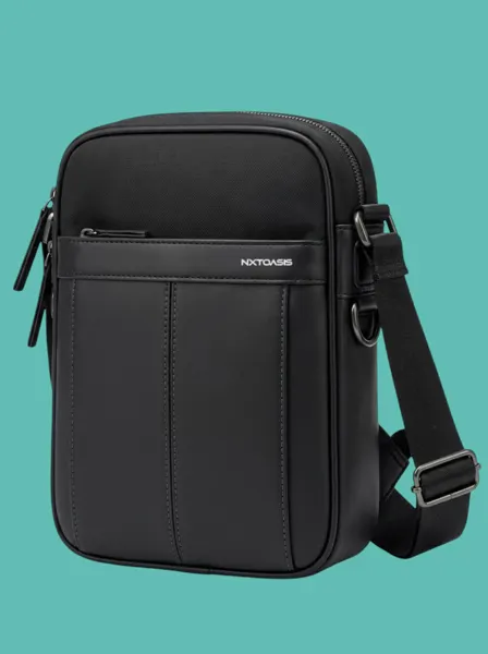 Nxtoasis Compact Everyday Sling Bag | Smart Storage — Midnight