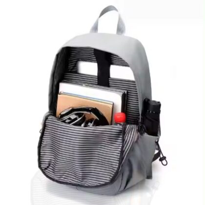 NxtOasis Laptop Backpack, Roll-Top Design, Large Capacity, Black
